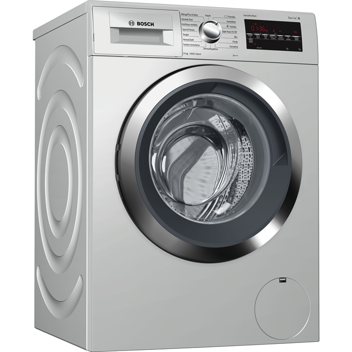 Bosch WAT2849XTR 9 Kg. 1400 Devir A+++ Enerji İnox Çamaşır Makinesi