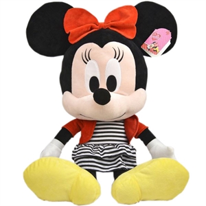 I Love Minie Mause Monokrom Peluş Oyuncak 61 Cm